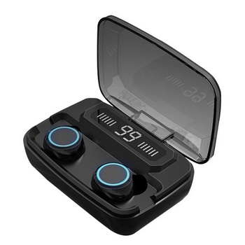 M11 with LED Display Digital Display Press 5.0 Wireless Bluetooth Headset Binaural Mini Earbud Stereo Headset